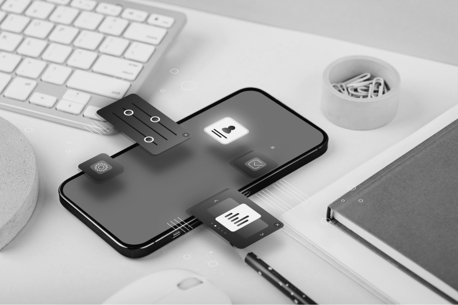 6 social media & app development